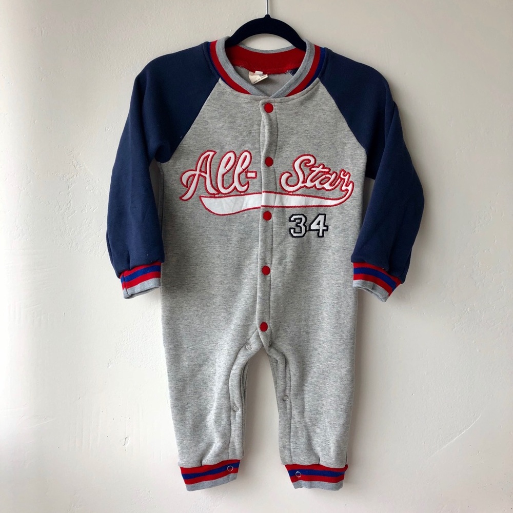 NWT Milk Baby All Star Romper Size 2-4 Year